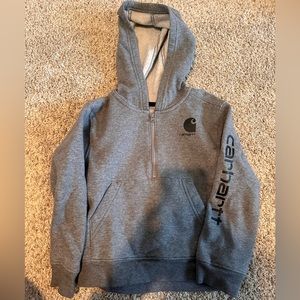 Carhartt top zipper hoodie